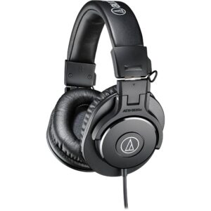 Audio-Technica ATH-M30x Black Skilled Studio Monitor Headphones