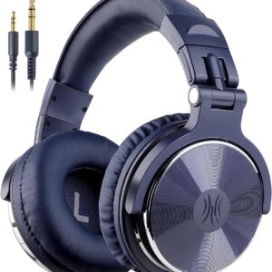 OneOdio Wired Over-Ear Headphones for Studio Monitoring & DJ Mixing – Stereo Headsets with 50mm Neodymium Drivers and 1/4 to three.5mm Jack for Amplifiers, Computer systems, Recording,…