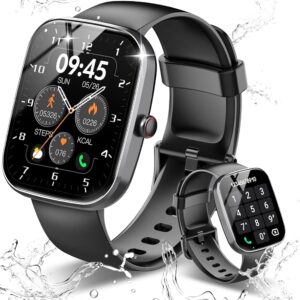 Smartwatch with 1.91″ HD Show for Males and Girls (Name Performance), Health Tracker That includes Coronary heart Fee, Sleep, and Step Monitoring, 110+ Sports activities Modes, IP68 Waterproof…